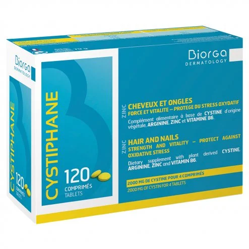 Biorga-Cystiphane Cheveux Et Ongles – 120 Comprimés – Image 2