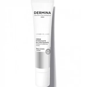 DERMINA SENSI-BLANC CREME HYDRATANTE ECLAIRCISSANTE PEAUX NORMALES A SECHES 40ML