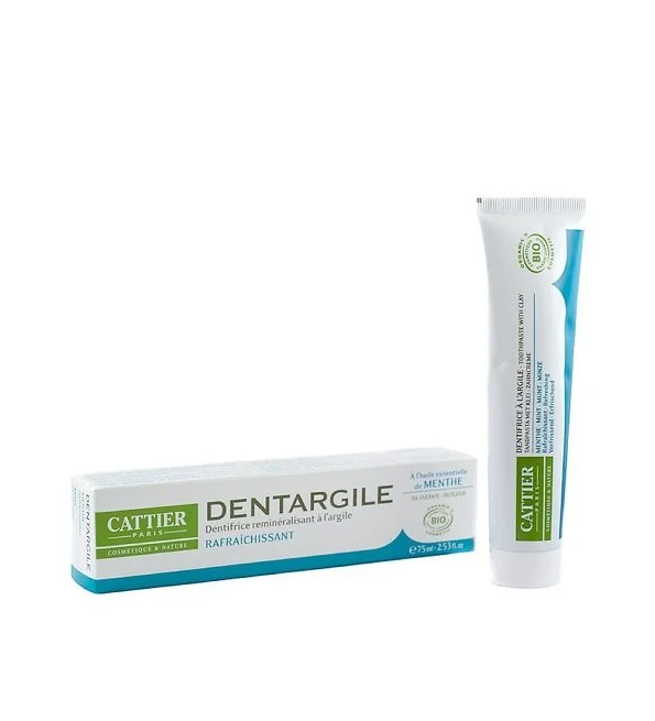Cattier Dentargile Dentifrice Menthe 75ml