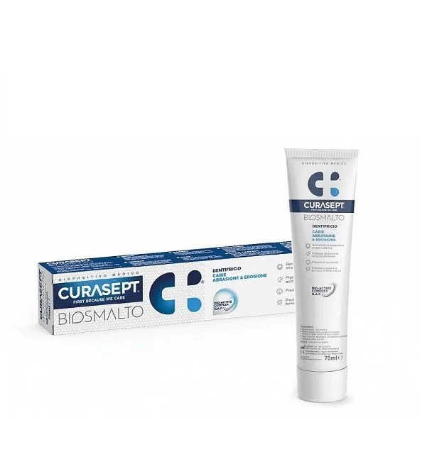CURASEPT Dentifrice Biosmalt pour la Protection des Caries 75 ml – Image 2
