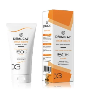 DERMICAL Crème Solaire Spf50+