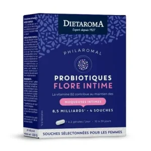 Dietaroma Microbiotique Probiotique Flore Intime 20gelules