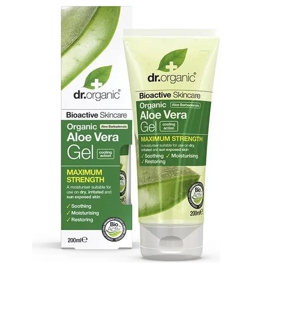 Dr Organic Gel Aloe Vera 200Ml – Image 2