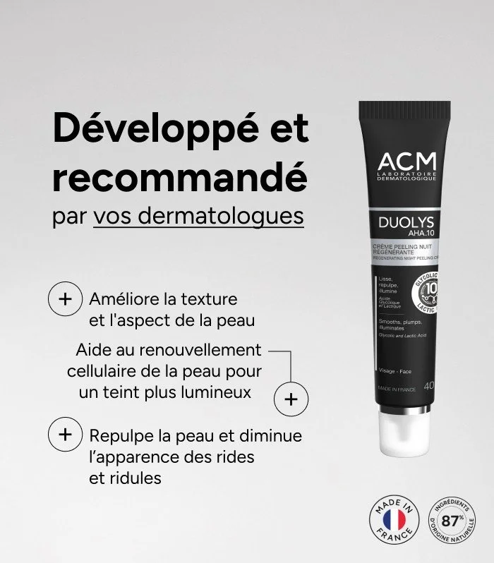 ACM Duolys AHA 10 Creme Peeling Nuit Regenerante 50 ml – Image 3
