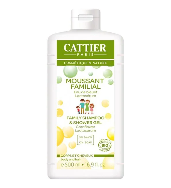 Cattier Moussant familial sans savon 500ml – Image 2