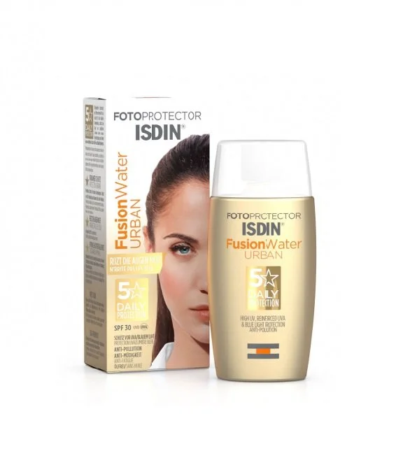 ISDIN Fotoprotecteur Fusion water Urban spf30 50ml – Image 2