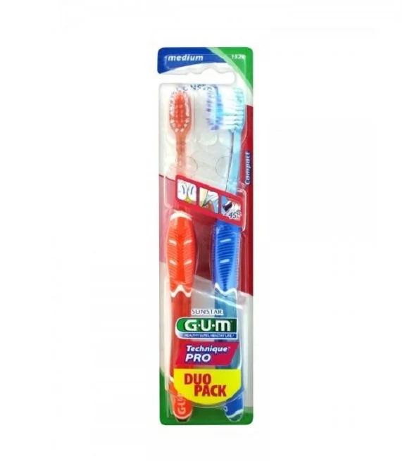 Gum Brosse à Dent Thechnique Pro Duo Souple 1525 – Image 2