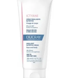 Ducray — Crème Émolliente Nutritive — Crème émolliente — Ictyane 200 ml