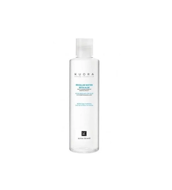 KUORA EAU MICELLAIRE NETTOYANTE À L’ALOE VERA 250ML – Image 2