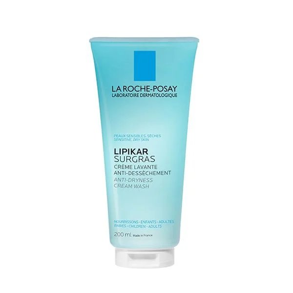La Roche-Posay Lipikar Surgras Crème Lavante Peau Sensible et Sèche | 200ml – Image 2