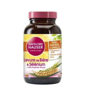 Gayelord Hauser Levure de Bière & Sélénium – 400 Comprimès