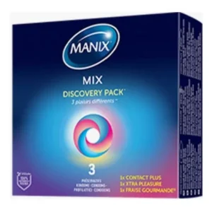 MANIX MIX Boite de 3 Préservatifs