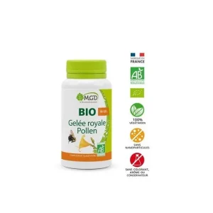 MGD Nature Bio Gelée Royale Pollen 90 Gélules