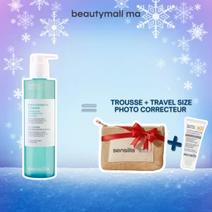 SENSILIS Purify Essential Cleanser 400ml = Trousse + Travel Size Photo Correcteur Offerts