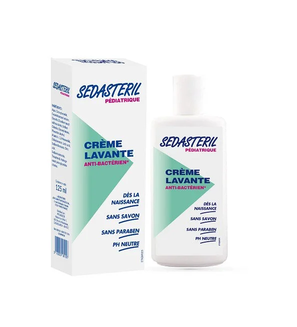 SEDASTERIL PEDIATRIQUE CREME LAVANTE ANTI-BACTERIEN 250ML – Image 2