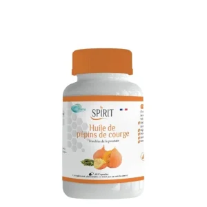 Spirit Huile de Pépins de Courge 60 Capsules