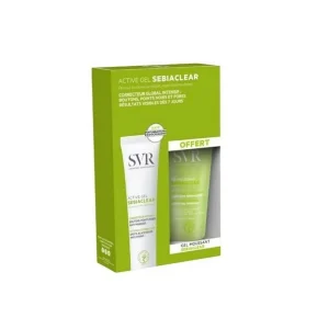 SVR Sebiaclear Active 40ml + Gel Moussant 55ml OFFERT
