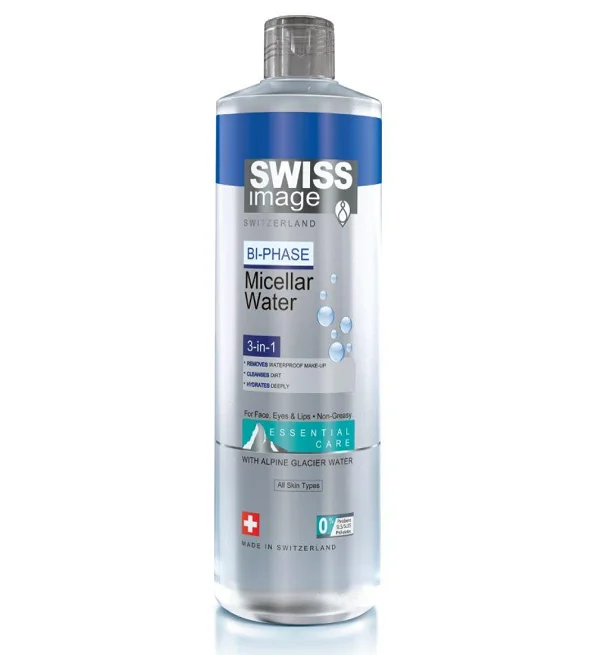 Swiss Image Essential Care Bi-Phase Micellar Water 400 ml – Image 2
