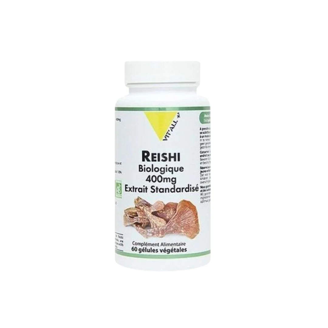 VIT’ALL+ Reishi 400mg 60 gelules – Image 2