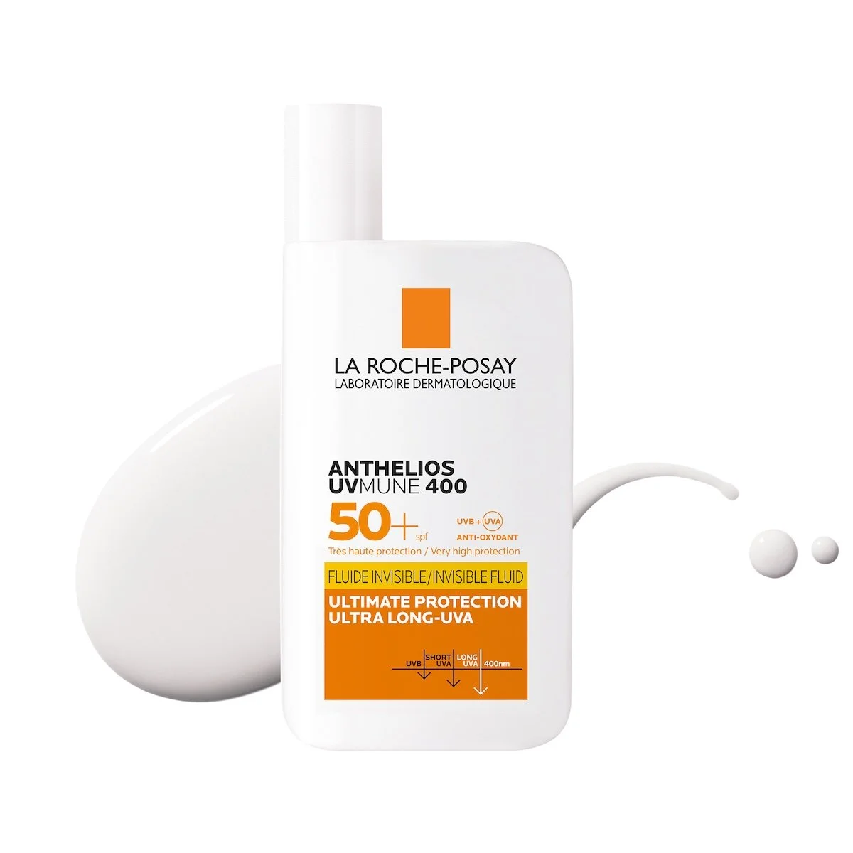 La Roche-Posay ANTHELIOS UVMUNE 400 crème solaire fluide invisible | peaux sensibles | 50ml = Eau Thermal Offerte – Image 6