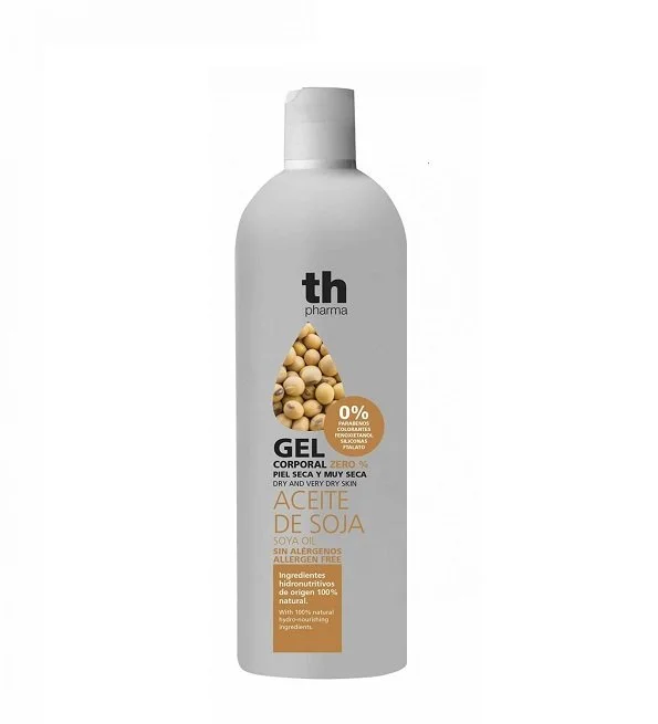 Th-Pharma Gel Corporel Huile de soja Peaux Seches 750ml