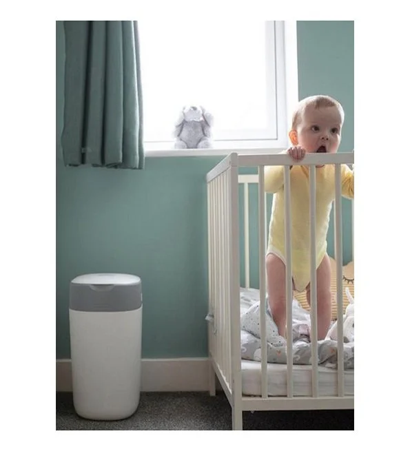 Tommee Tippee Poubelle à Couches Anti-Odeur Twist & Click- Blanc – Image 6