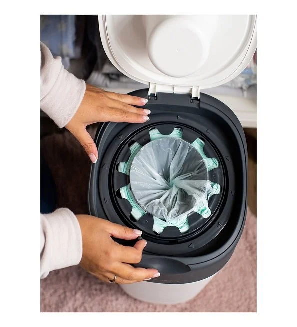 Tommee Tippee Poubelle à Couches Anti-Odeur Twist & Click- Blanc – Image 7