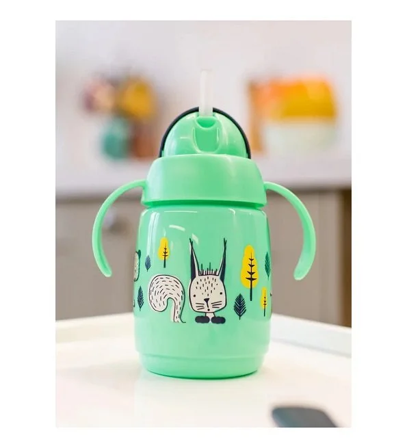 Tommee Tippee Tasse à Paille Super Star 300ml- Vert – Image 4