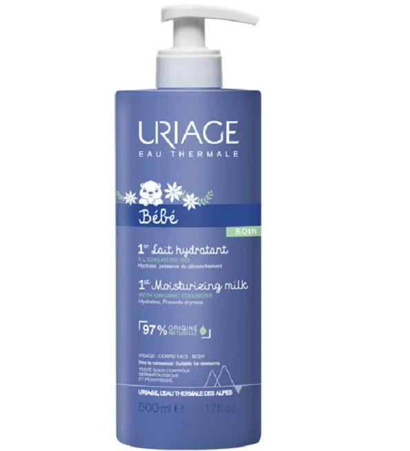 Uriage Bébé – 1er Lait Hydratant – 500 ml – Image 2