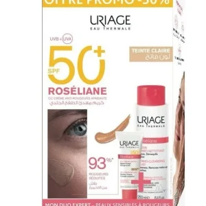 Uriage Roseliane CC Creme Teinte Claire spf50+ 40 ml + Dermo Neetoyant 250ml -50%
