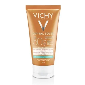 Vichy Capital Soleil BB Émulsion Toucher Sec Teintée SPF50 Peau Sensible Mixte à Grasse | 50ml