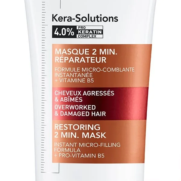 Vichy Dercos Kera-Solutions Masque 2min. Réparateur Cheveux Secs et Abîmés | 200ml – Image 4