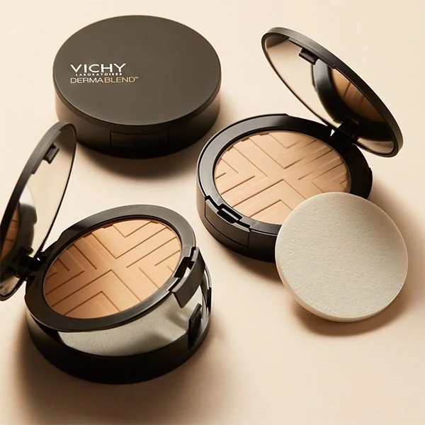 Vichy Dermablend Poudre Compacte SPF25 Peau Normale à Grasse | 9,5g – Image 4
