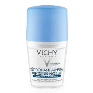 Vichy Dermo-Tolérance Déodorant Minéral 48H Bille Sans Sels d&rsquo;Aluminium Peau Sensible et Réactive | 50ml