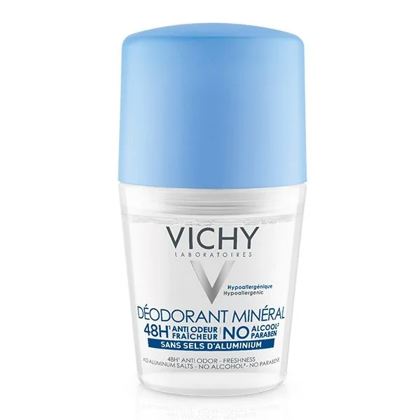 Vichy Dermo-Tolérance Déodorant Minéral 48H Bille Sans Sels d’Aluminium Peau Sensible et Réactive | 50ml – Image 2