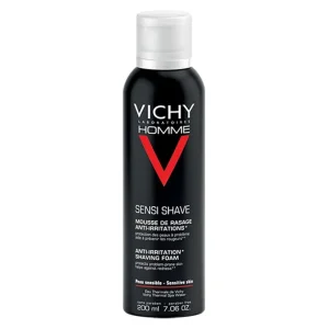 Vichy Homme Mousse à Raser Anti-Irritations Peau Sensible | 200ml