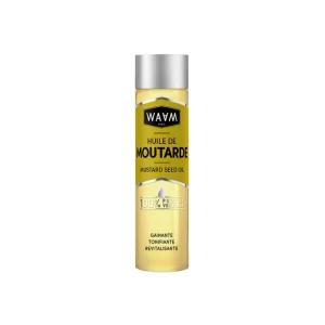 WAAM Huile de Moutarde certifiée BIO 75ml