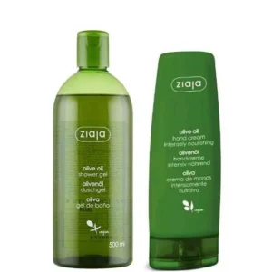 ZIAJA PACK GEL DOUCHE OLIVE CREME MAINS